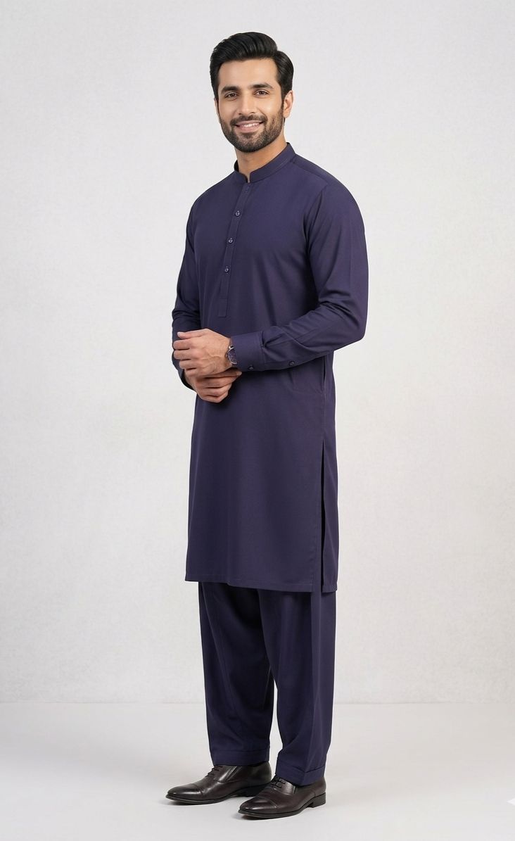 Navy Blue | Unstitched WASH & WEAR