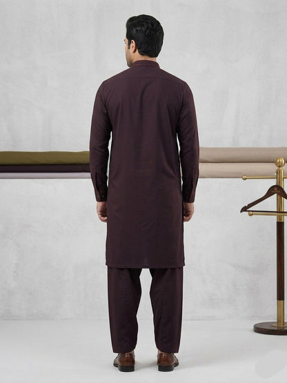 Cherry Raisin | Unstitched Wash & Wear