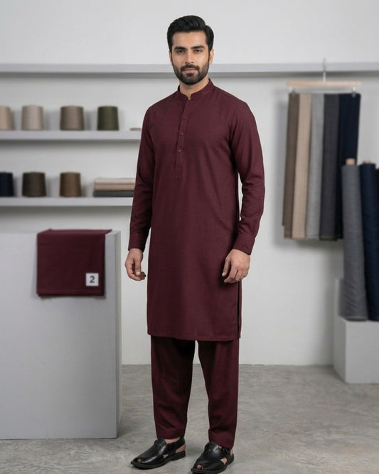 Merlot Vine | Unstitched  WASH & WEAR