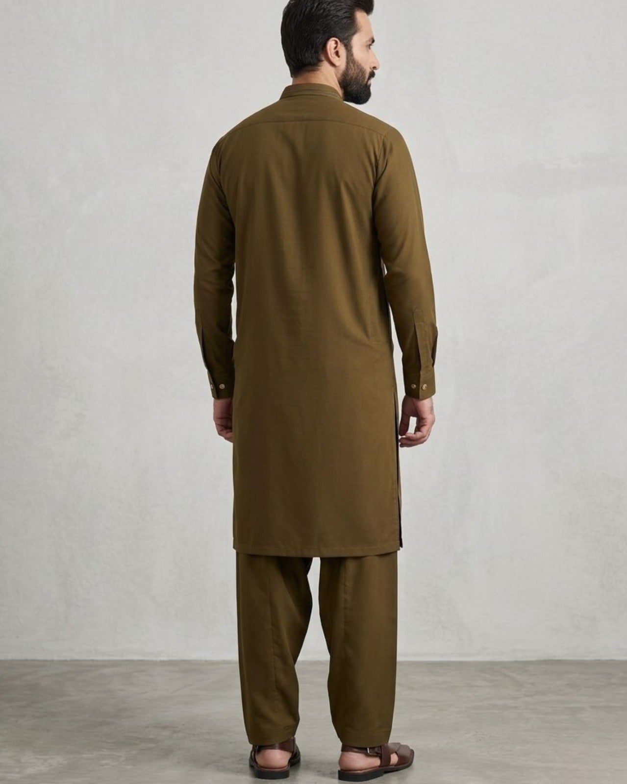 Antique Bronze | Unstitched  WASH & WEAR